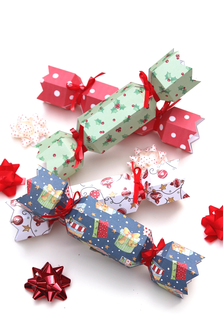 DIY Christmas Cracker Free Printable Template Gathering Beauty